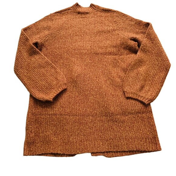 Marine Layer Ontario Cardigan Rust Brown size XL 2 pockets womens new - Picture 4 of 12